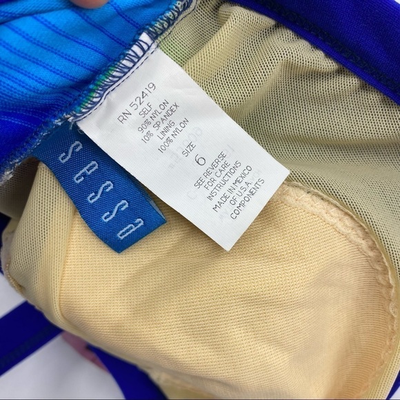 Sessa striped one piece swimsuit NWT! 6 - Picture 6 of 7